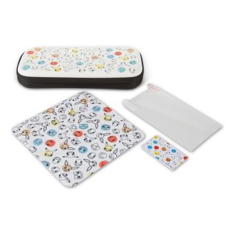 Etui de protection PowerA Stealth Blanc pour Nintendo Switch Lite Expressions Pokémon