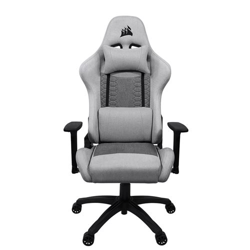 Chaise gaming Corsair TC100 Gris et Argent