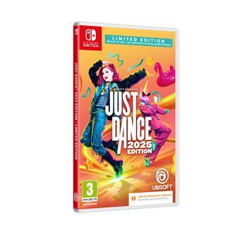 Just Dance 2025 Edition Limitée Exclusive Fnac Code in a box Nintendo Switch