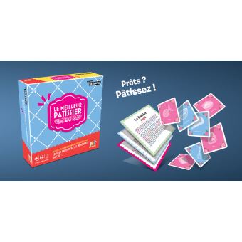 Jeu de cartes Les jeux Déjantés Le meilleur pâtissier