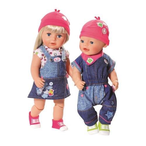 Poupée Splash Toys Jeans deluxe collection Baby Born Modèle aléatoire