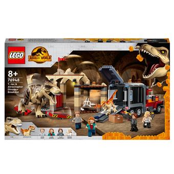 LEGO® Jurassic World™ 76948 L’évasion du T. rex et de l’Atrociraptor