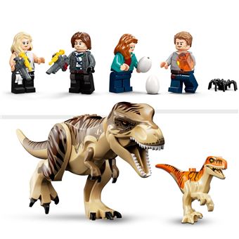 Soldes LEGO Jurassic World - L'évasion du T. rex et de l