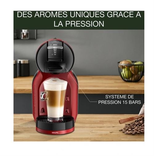 Machine à Café Krups Dolce Gusto Mini Me – Gris, YY4567FD, + 3 Boîtes Capsules
