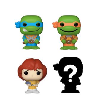 Pack 4 figurines Funko Bitty Pop Teenage Mutant Ninja Turtle Leonardo