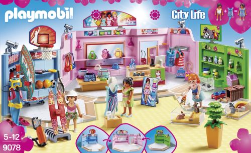 playmobil city life galerie marchande