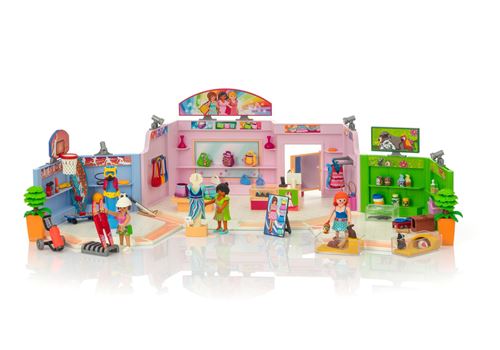 playmobil city life 9078 galerie marchande