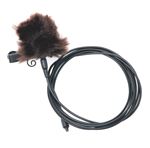 Bonnette pour microphone lavallière Rode Minifur-lav Noir