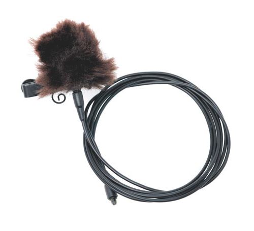 Bonnette pour microphone lavallière Rode Minifur-lav Noir