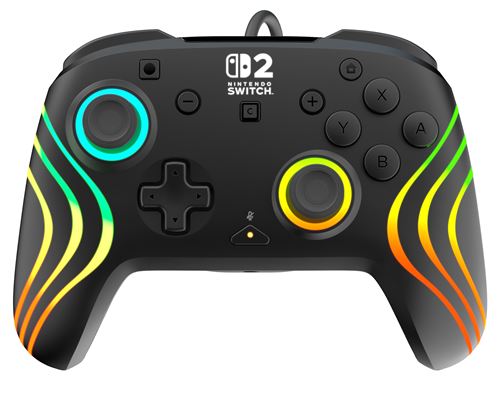 Turtle Beach Afterglow Wave Manette de gaming RGB filaire Sous licence officielle pour Nintendo Switch 2 - vue 2