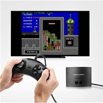 Console Retrogaming Atgames Legends Flashback 100 jeux inclus Noir