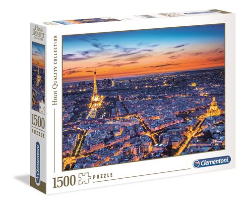 Puzzle 1500 pièces Clementoni High Quality Paris View