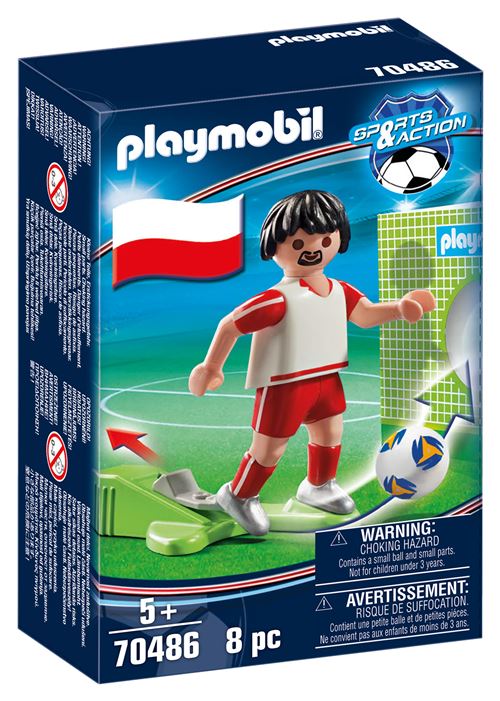 Playmobil Sports & Action 70486 Joueur Polonais