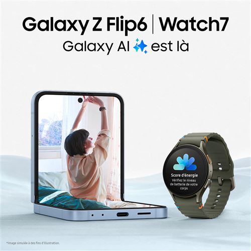 Montre connectée Samsung Watch7 40 mm Bluetooth Vert
