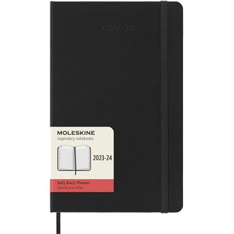 Agenda civil journalier Moleskine Grand Format Noir