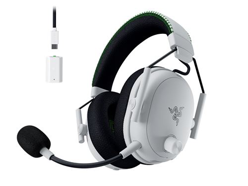 Casque sans fil Razer Blackshark V3 Pro Blanc pour Xbox