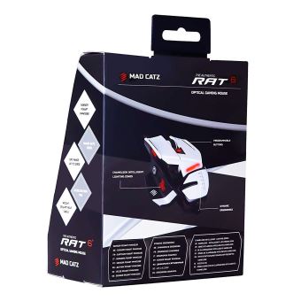 Souris Gaming Mad Catz R.A.T. Pro S3 - Blanche - Optique - Neuf Sous Blister