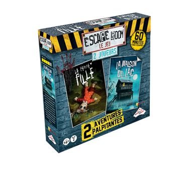 Jeu classique Riviera Games Escape Room Coffret 2 jeux