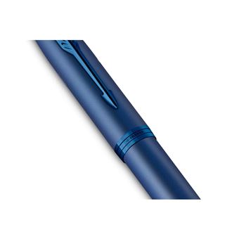 Parker IM Monochrome Bleu Plume M