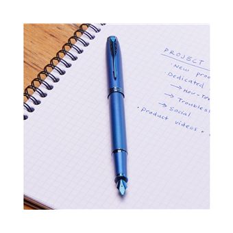 Parker IM Monochrome Bleu Plume M