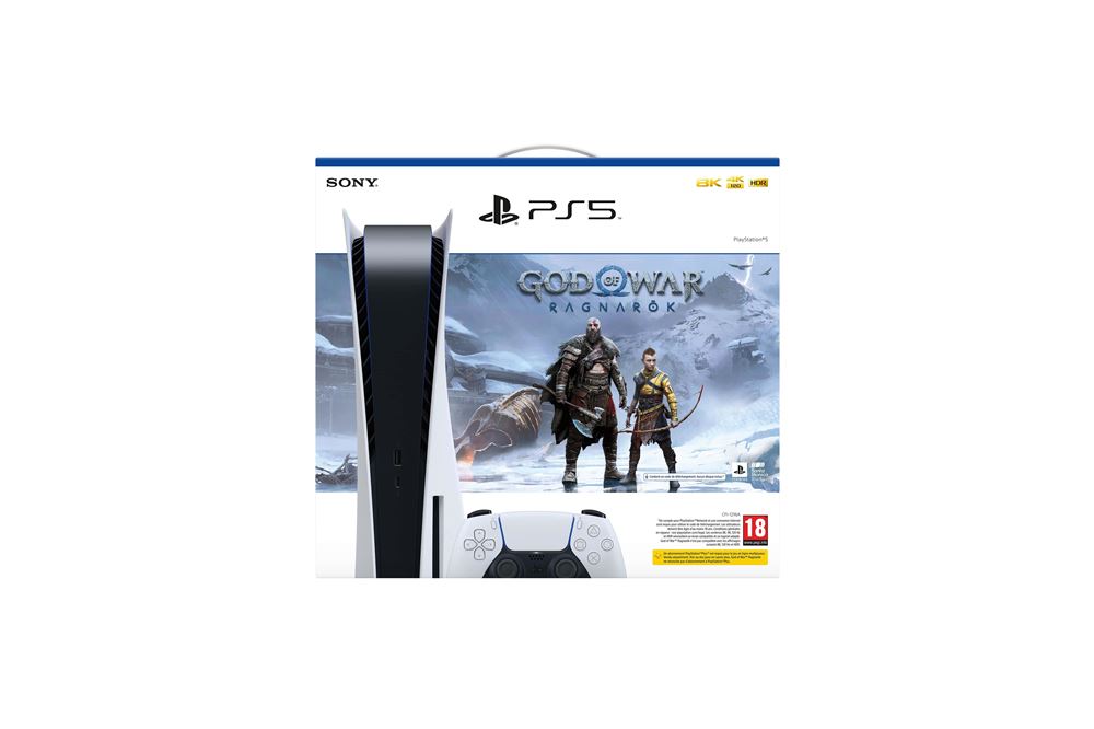 Pack Console Sony PS5 Standard God of War Ragnarök - Console PlayStation 5  - Achat & prix