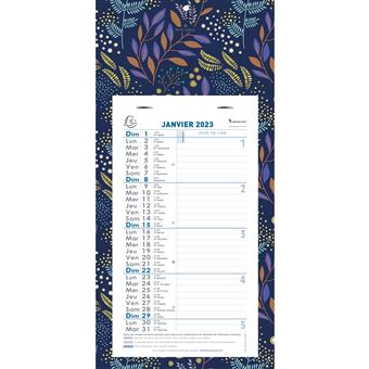 CALENDRIER 2023 MENSUEL 16X33 MINI LABO