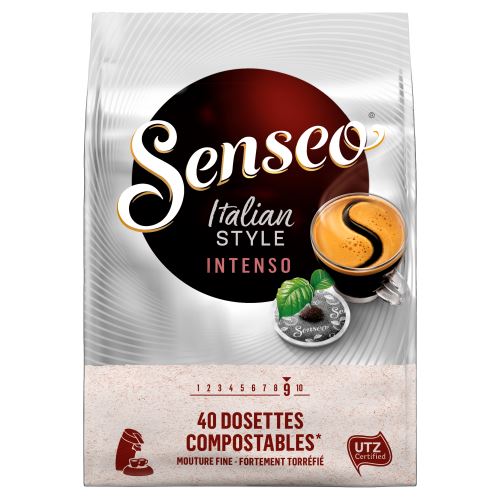 Pack de 40 Dosettes Senseo Italian Style Intenso