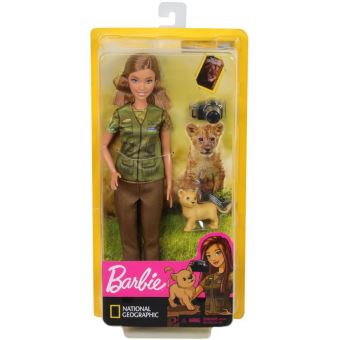 Poupée Barbie Collection National Geographic Journaliste Photo Mattel