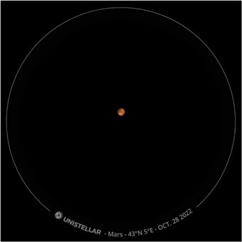 Télescope numérique Unistellar eVscope eQuinox Noir et gris anthracite