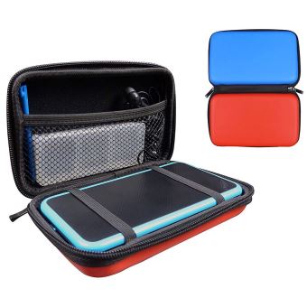 Etui Subsonic Bleu et Rouge pour Nintendo New 2DS XL et New 3DS XL