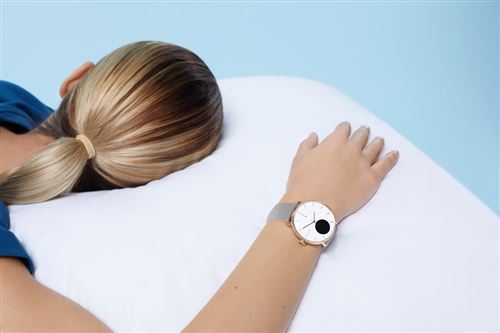 Montre connectée Withings Scanwatch 38 mm Or rose