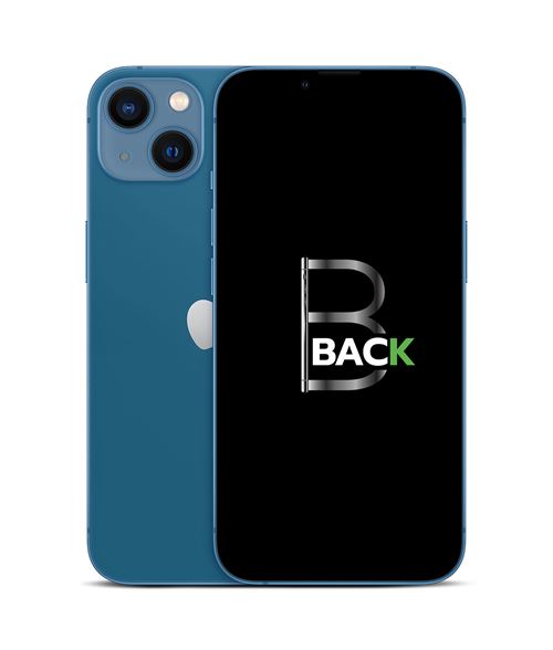 Apple iPhone 13 6,1 5G Double SIM 128 Go Bleu Reconditionné Grade B Bback