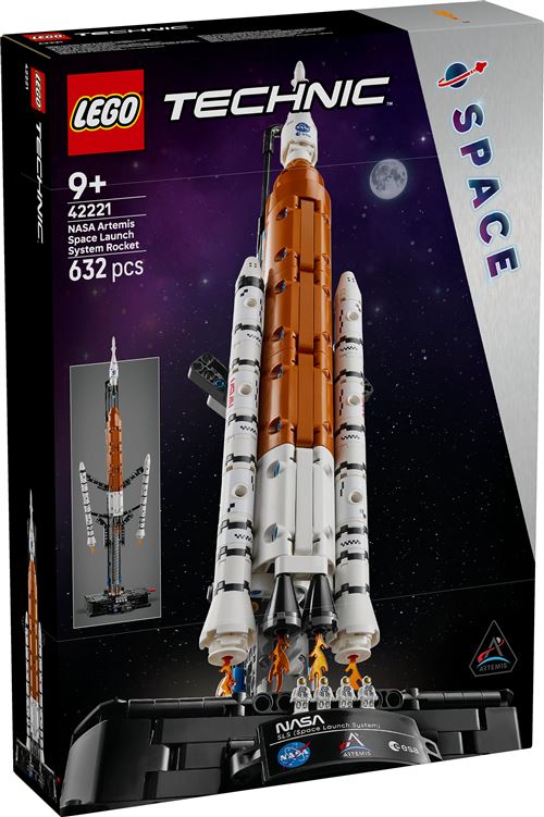LEGO Technic La Fusée SLS NASA Artemis 42221 - vue 8