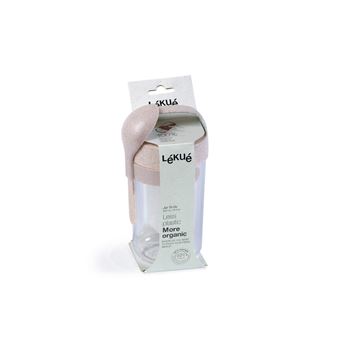 Jar To Go Organic avec cuillère Lékué 0301020V19U150 600 ml Beige