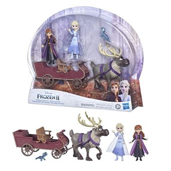 Coffret mini univers Disney Frozen La Reine des Neiges 2 Amis en traîneau