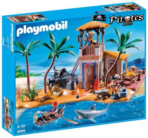 Playmobil Pirates 4899 Île Des Pirates Et Trésor