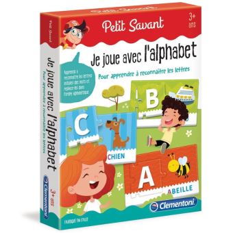 JE JOUE AVEC L'ALPHABET