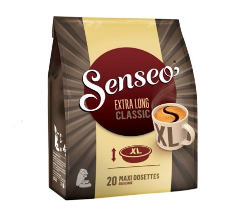 20 Maxi Dosettes Café Extra Long Classique Senseo