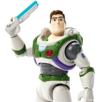 Figurine articulée Disney Pixar Buzz l'éclair combinaison alpha 12 cm