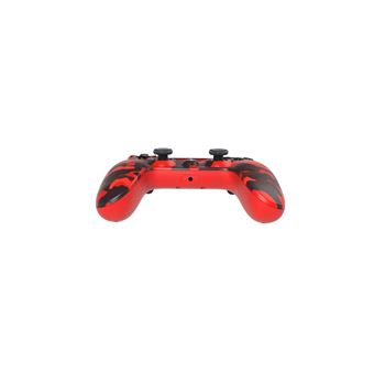 Manette Gaming sans fil Bluetooth pour PS4 Under Control Rouge camo