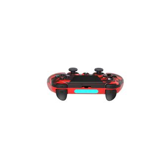 Manette Gaming sans fil Bluetooth pour PS4 Under Control Rouge camo