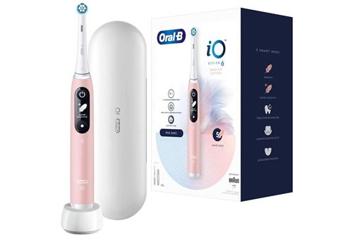 ORAL B Oral-B iO Series 6 Pink Sand Brosse &agrave; dents magn&eacute;tique