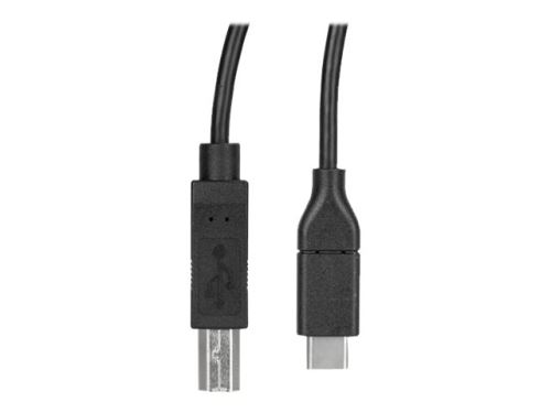 Cable Imprimante Usb C 2M (Cable Usb B Vers Usb C, Cãble Usb Type C Vers B  Pour Imprimante) En Blanc[J4358]