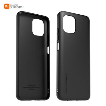 Pack Coque Made For Xiaomi TPU Noir + Verre trempé Transparent pour Redmi A1