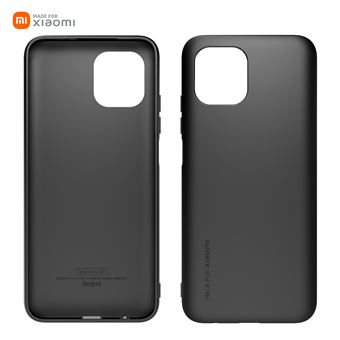 Pack Coque Made For Xiaomi TPU Noir + Verre trempé Transparent pour Redmi A1