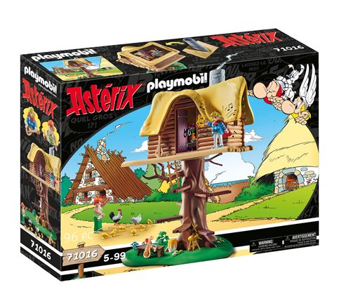 Playmobil 71016 Astérix La hutte d'Assurancetourix