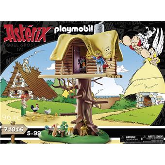 Playmobil 71016 Astérix La hutte d'Assurancetourix