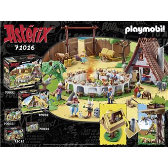 Playmobil 71016 Astérix La hutte d'Assurancetourix