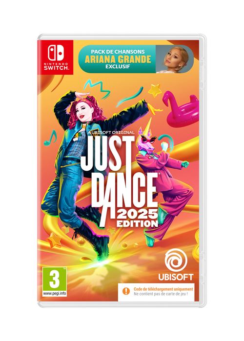 Just Dance 2025 Edition Code in a Box Nintendo Switch