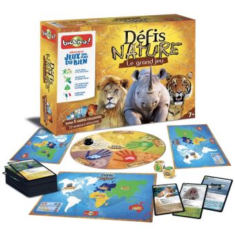 Le grand jeu Bioviva Défis Nature avec Cartes Collector